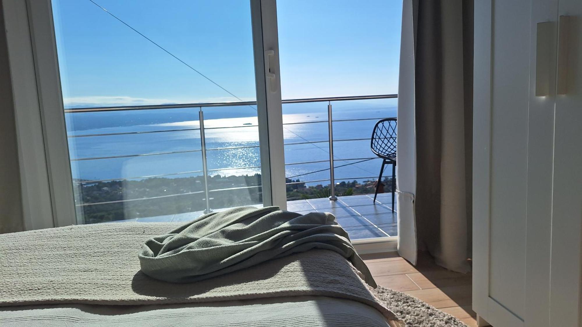 Ferienwohnung Mit 180° Meerblick Dobreć Exterior foto